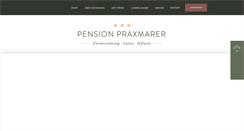 Desktop Screenshot of pension-praxmarer.at